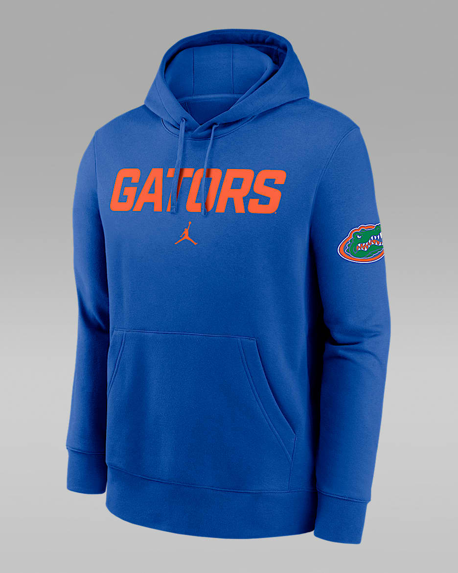 【NIKE】Florida Gators Club Nike College Pullover Hoodie Florida Club 2-Hit Nickname Men's Nike College Pullover